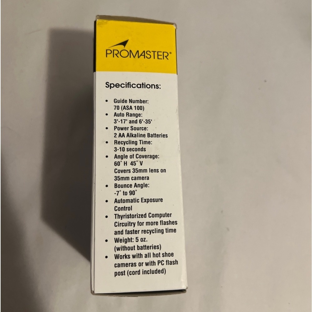 Promatic (Promaster) FT 1700 Compact Flash Unit Battery Operated - Picture 8 of 9